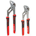 Two CRAFTSMAN groove joint pliers, 8 inch and 10 inch, on a white background