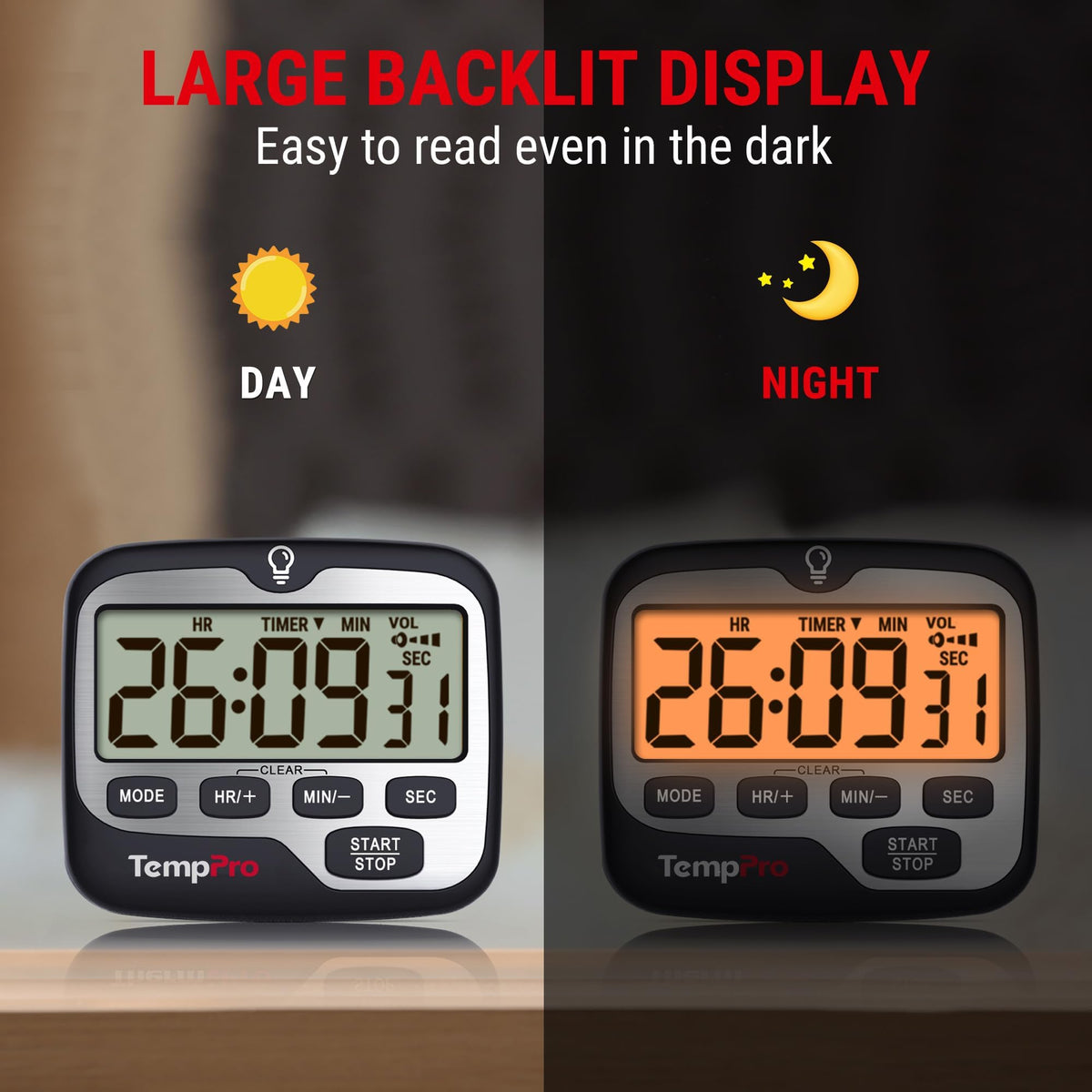 Digital Timer Clock with Alarm image 5