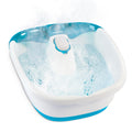 Homedics Bubble Mate foot spa, bubbling water, massage rollers, toe-touch control
