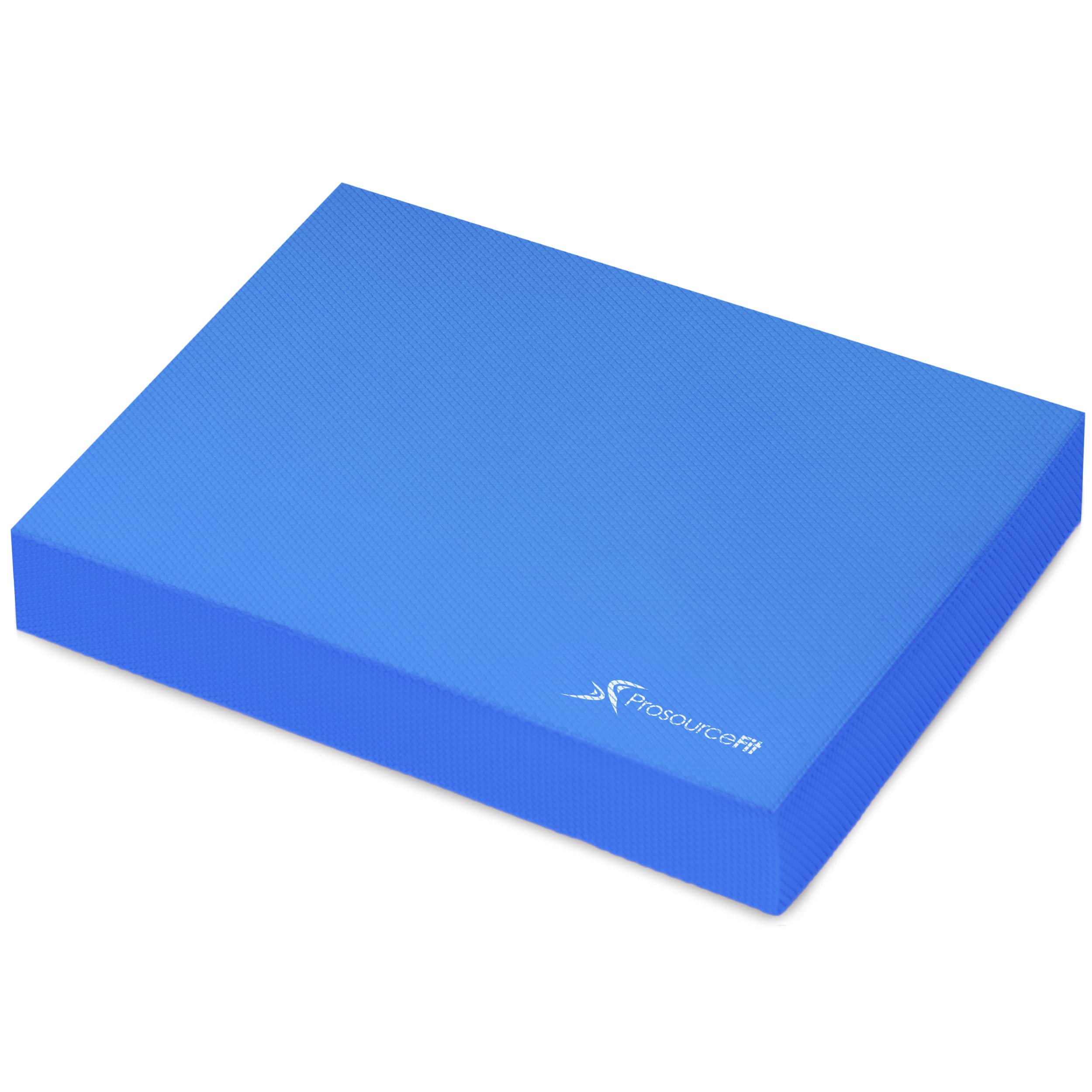 Blue ProsourceFit 15 x 12 foam exercise balance pad