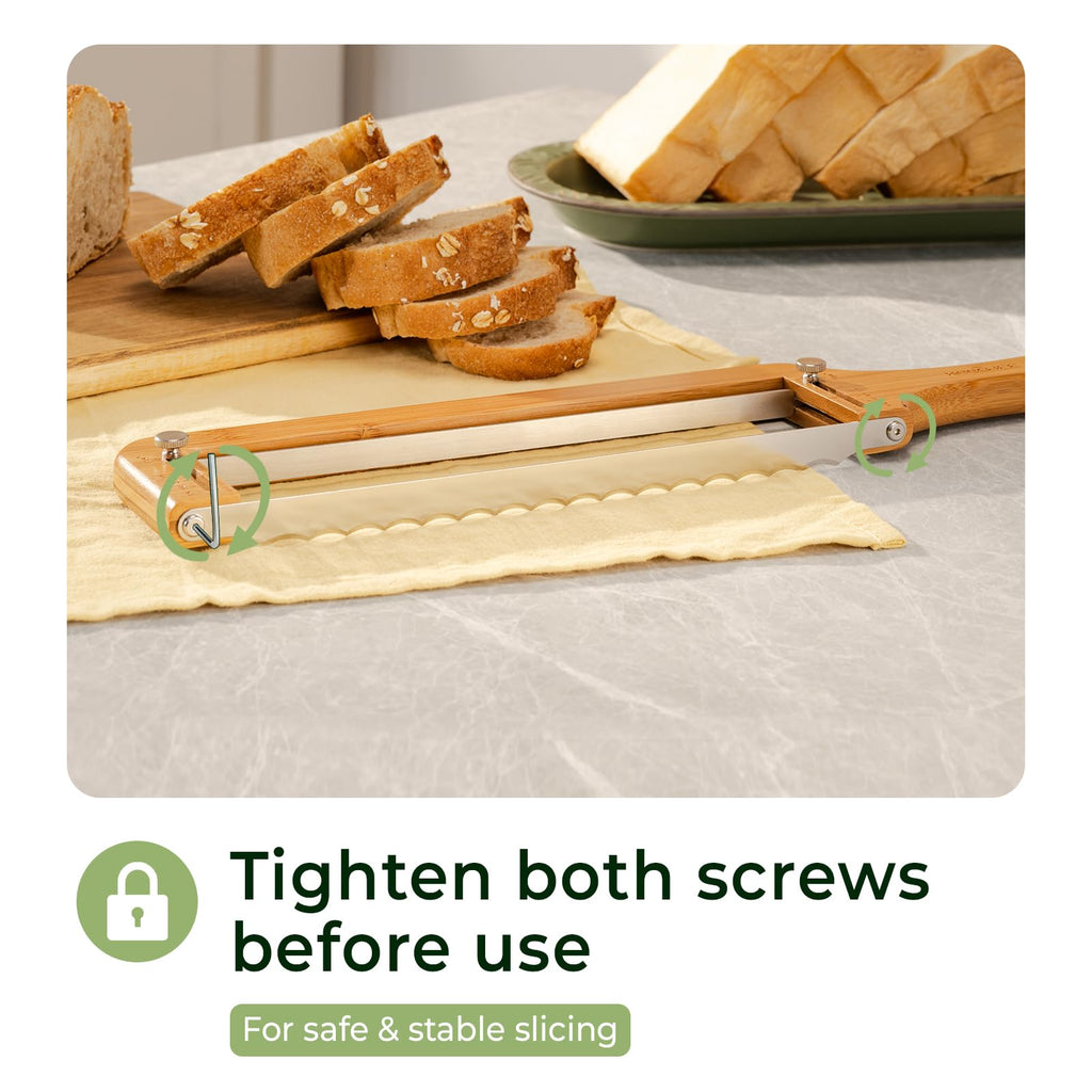 keechee Adjustable Bread Knife for Sourdough and Homemade Loaves image 9