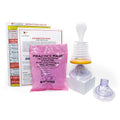 LifeVac portable suction choking rescue device with facemasks and manual pump