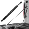 Rough Country tailgate assist gas strut installed on Ford F-150 tailgate