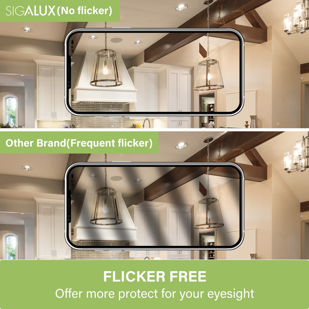 Filament Clear Non-Dimmable Vintage Light Bulbs 40W Equivalent 400LM Soft White 2700K 15, 000hrs 8 Pack image 6