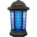 Black GOOTOP 4200V plug-in electric mosquito zapper with protective grid and three-prong plug
