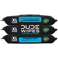 DUDE Wipes Unscented Adult Flushable Wet Wipes 144 count package for sensitive skin