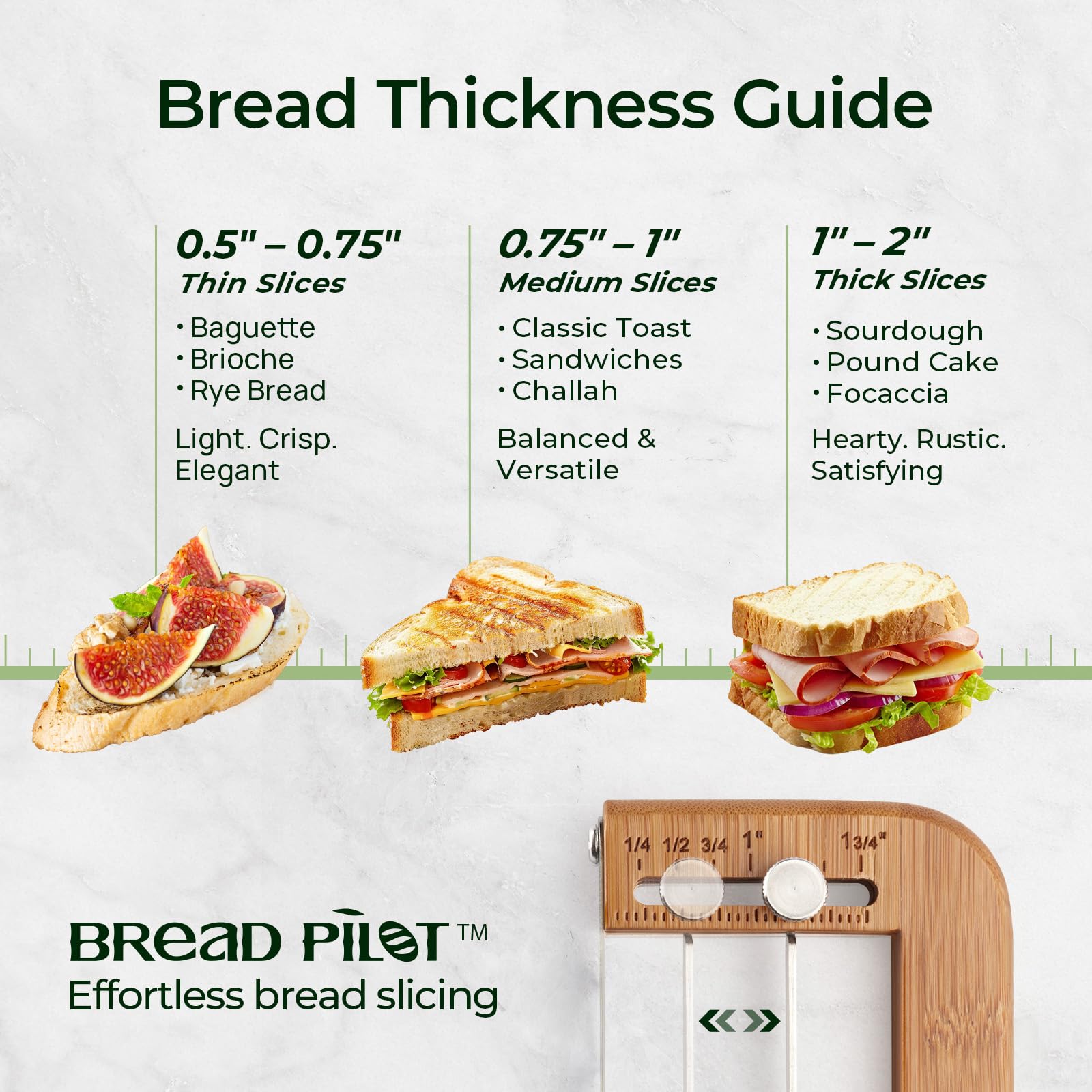 keechee Adjustable Bread Knife for Sourdough and Homemade Loaves image 3