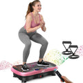 AXV vibration plate exercise machine, textured platform, control display