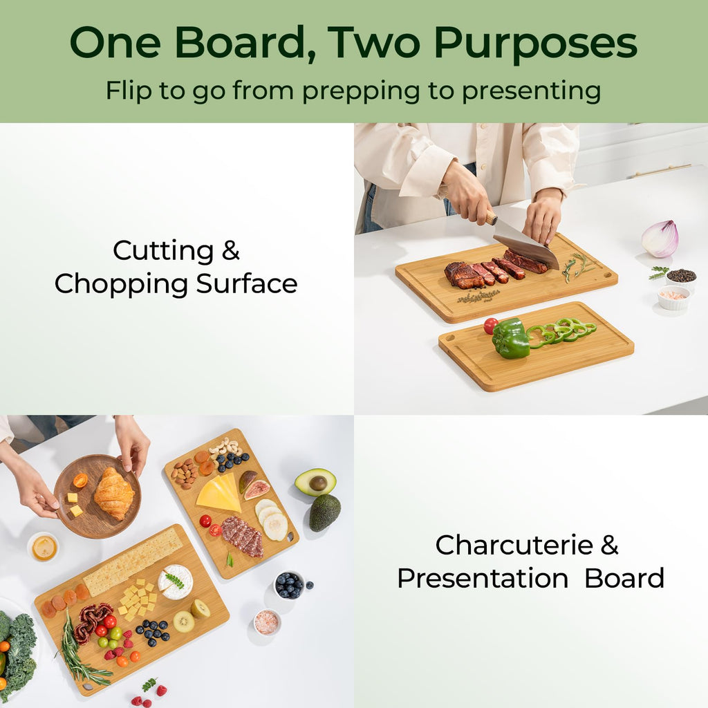Keechee Natural Cutting Board Set of 2 image 3