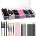 300-piece disposable makeup brushes, applicators in organizer box