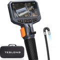 Teslong articulating borescope with flexible probe and camera head