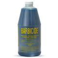 Half-gallon jug of BARBICIDE disinfectant concentrate with label