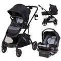 Baby Trend Passport Switch 6-in-1 stroller in Dash Black with EZ-Lift Plus infant car seat