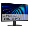 Front view of Dell 27-inch SE2726H FHD 144Hz IPS monitor on stand