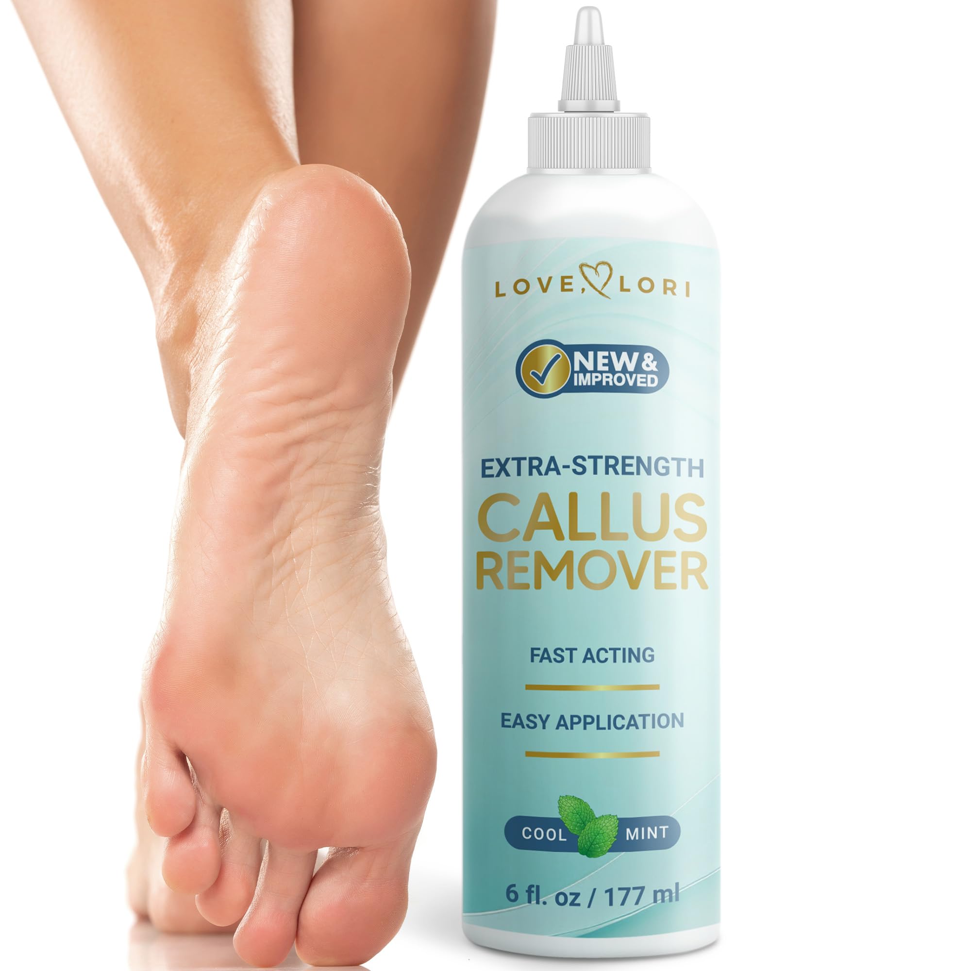 LOVE, LORI 6oz foot callus remover gel tube