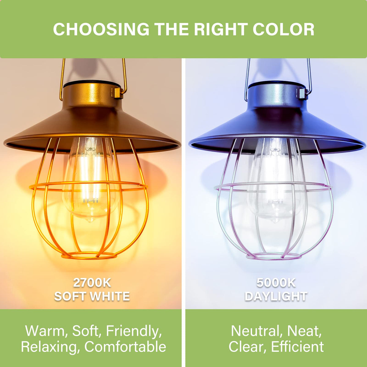 Sigalux Edison Bulbs, E26 LED Bulb ST58 Filament Clear Non-Dimmable Vintage Light Bulbs 60W Equivalent 700LM Daylight White 5000K 15, 000hrs 4 Pack image 3