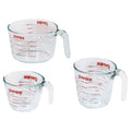 Pyrex Pyrex Essentials (3-Pack) Glass Measuring Cups - Kitchen & Dining