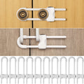 Jetec Jetec 10 Pack Baby Proof Cabinet - Cabinet Hardware