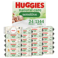 HUGGIES Huggies Natural Care Sensitive Baby Wipes, - Baby Care