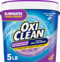 5 lb tub of OxiClean Odor Blasters powder, label visible