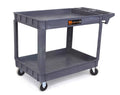 WEN 500 lb capacity 46 x 25.5 inch extra wide service utility cart on casters