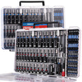 SEDY 80-piece magnetic impact nut drivers, sockets, adapters, bit holder and quick-release extension laid out