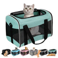 Top tasta soft-sided collapsible pet carrier with mesh panels and shoulder strap