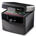 SentrySafe SentrySafe Black Fireproof and Waterproof Safe, - Storage & Organization