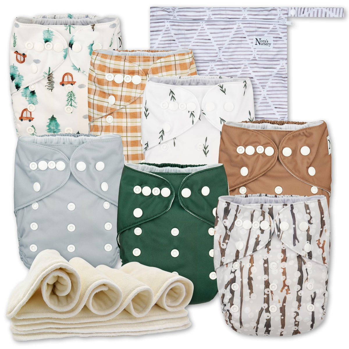 Nora's Nursery Nora's Nursery Cloth Diapers | - Baby Care