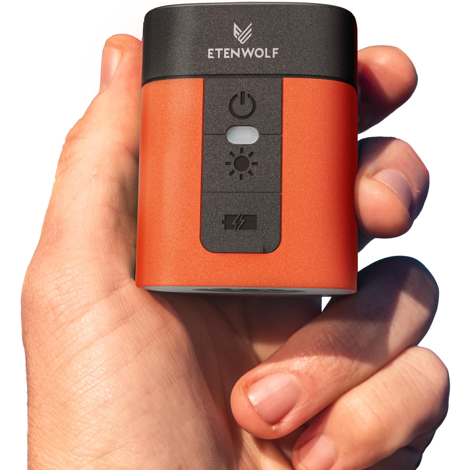 ETENWOLF AIR 3 Air Pump for Inflatables with 2600mAh Battery& Camping Light