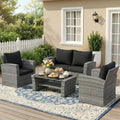 Wisteria Lane Wisteria Lane 4 Piece Outdoor - Patio Furniture