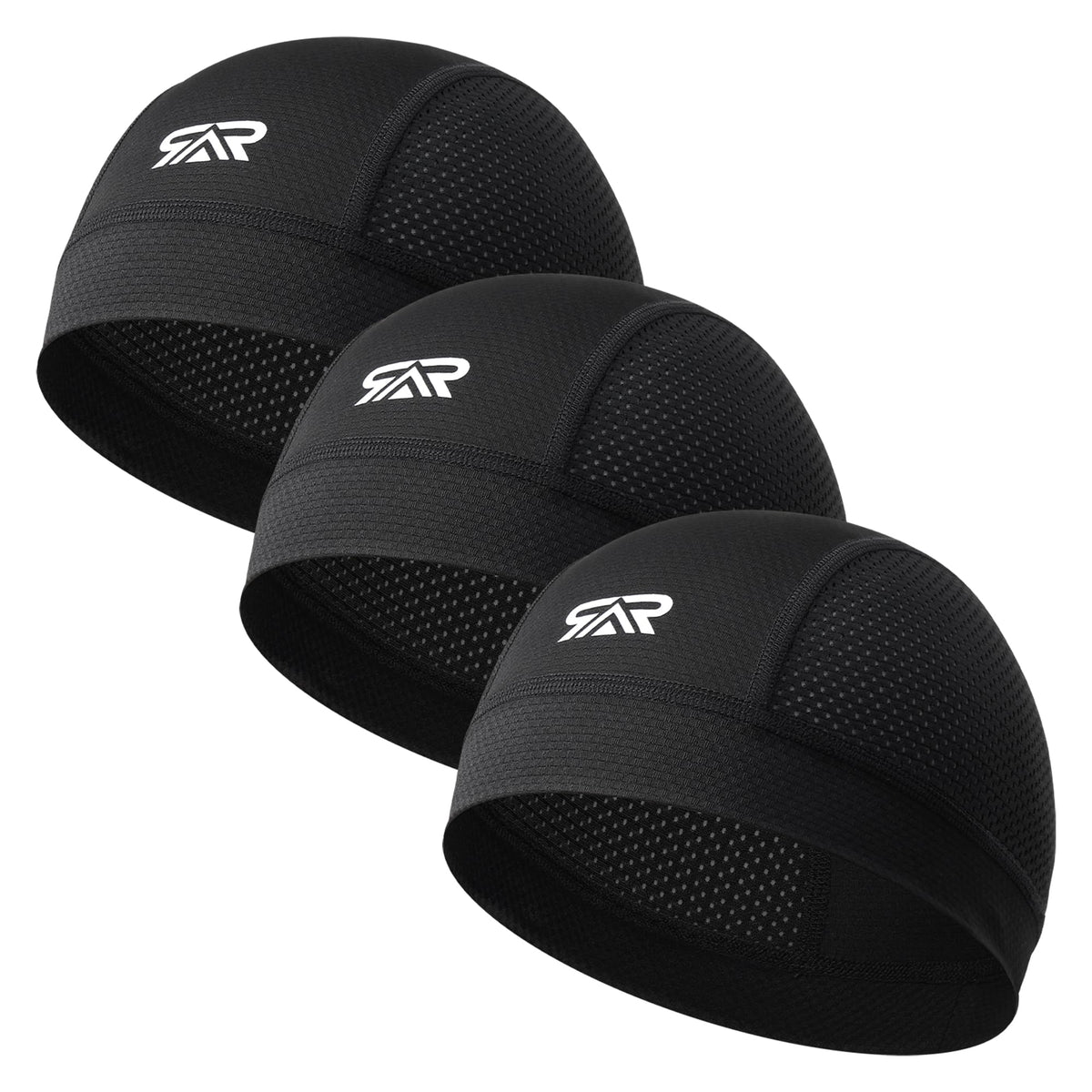 Three THINDUST breathable mesh skull cap helmet liners