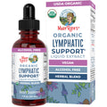MARYRUTH'S organic lymphatic support liquid drops bottle with dropper and label
