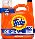125 fl oz bottle of Tide liquid laundry detergent, Original Scent
