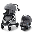 Graco Modes Pramette 3-in-1 travel system stroller with infant car seat in Ellington fabric