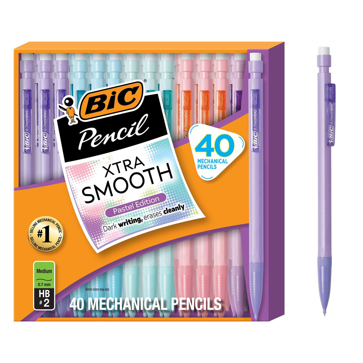 BIC BIC Xtra-Smooth Mechanical Pencils, 0.7 mm - Writing Supplies