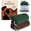 CORATED African net shower loofah exfoliating mesh bath sponge