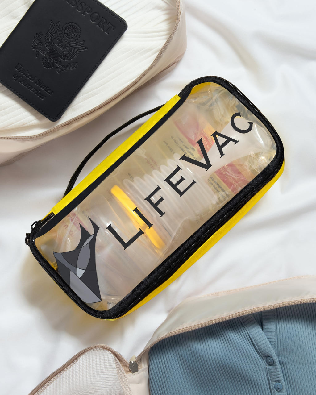 LifeVac Yellow Travel Kit - Portable Suction Rescue Device, First Aid Kit for Kids and Adults, Portable Airway Suction Device for Children and Adults image 8