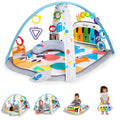 Baby Einstein 4-in-1 Kickin' Tunes play gym with piano keyboard and hanging toys on activity mat