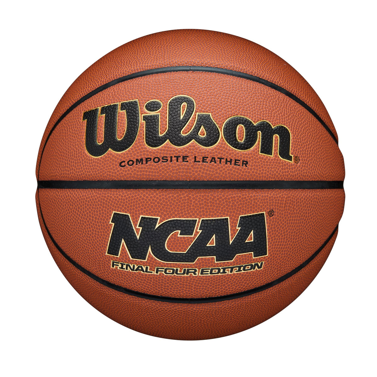 Brown WILSON NCAA Final Four indoor/outdoor size 7 basketball