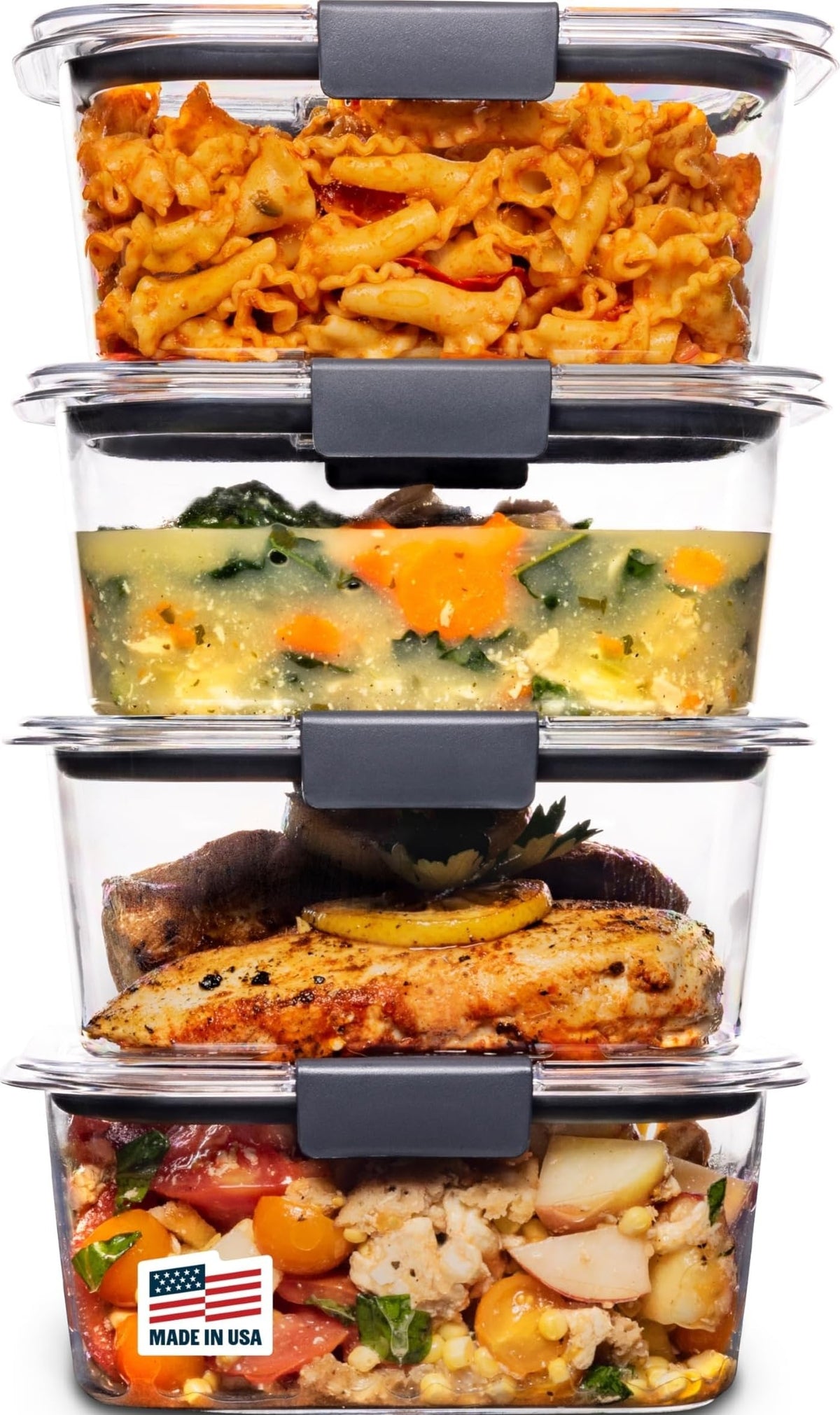 Rubbermaid Rubbermaid Brilliance BPA Free Airtight Food - Storage & Organization