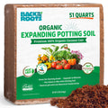 Bag of Back to the Roots 51 quart organic expanding coir soil